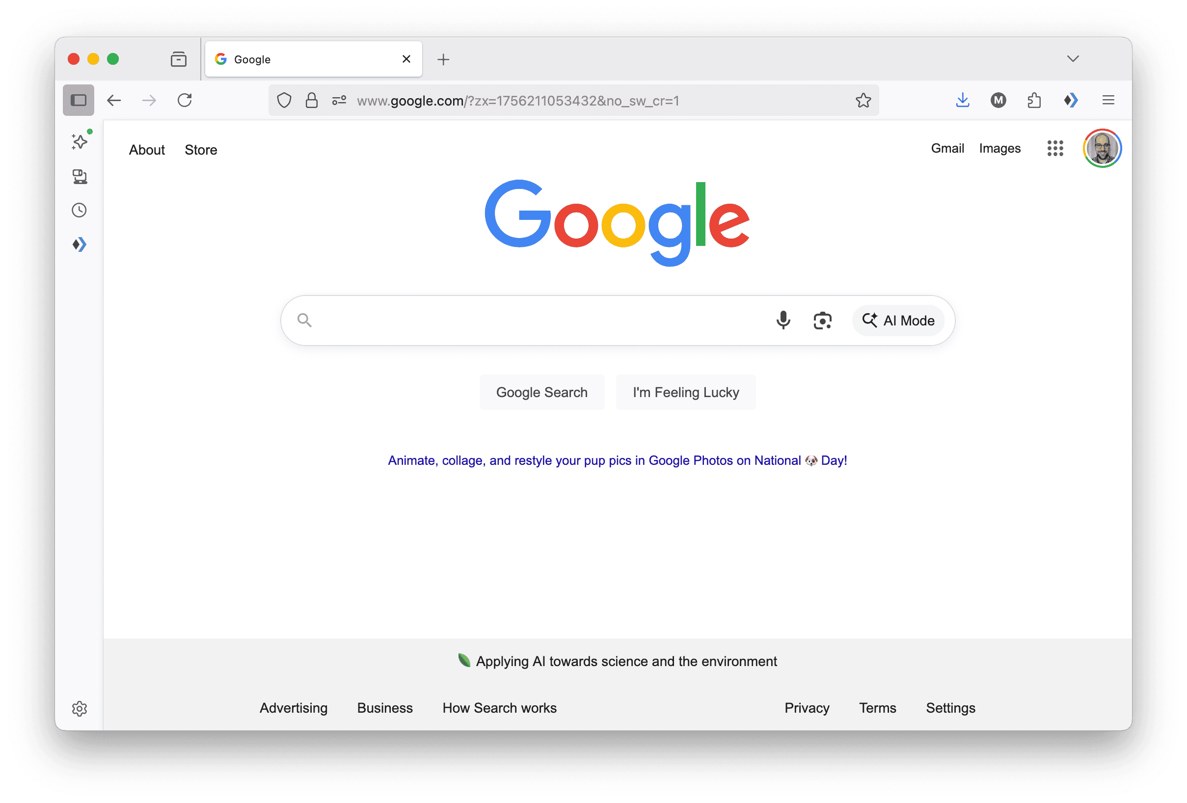 Firefox bookmarks menu