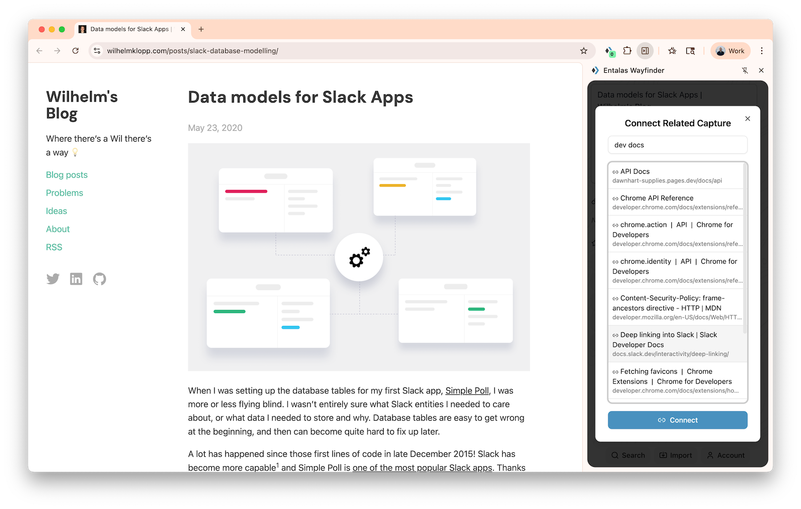 Connect Related Capture